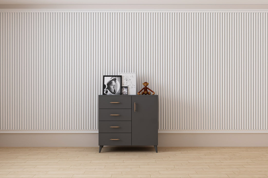 Ensemble de chambres jeunes Lavinia 003 - Anthracite