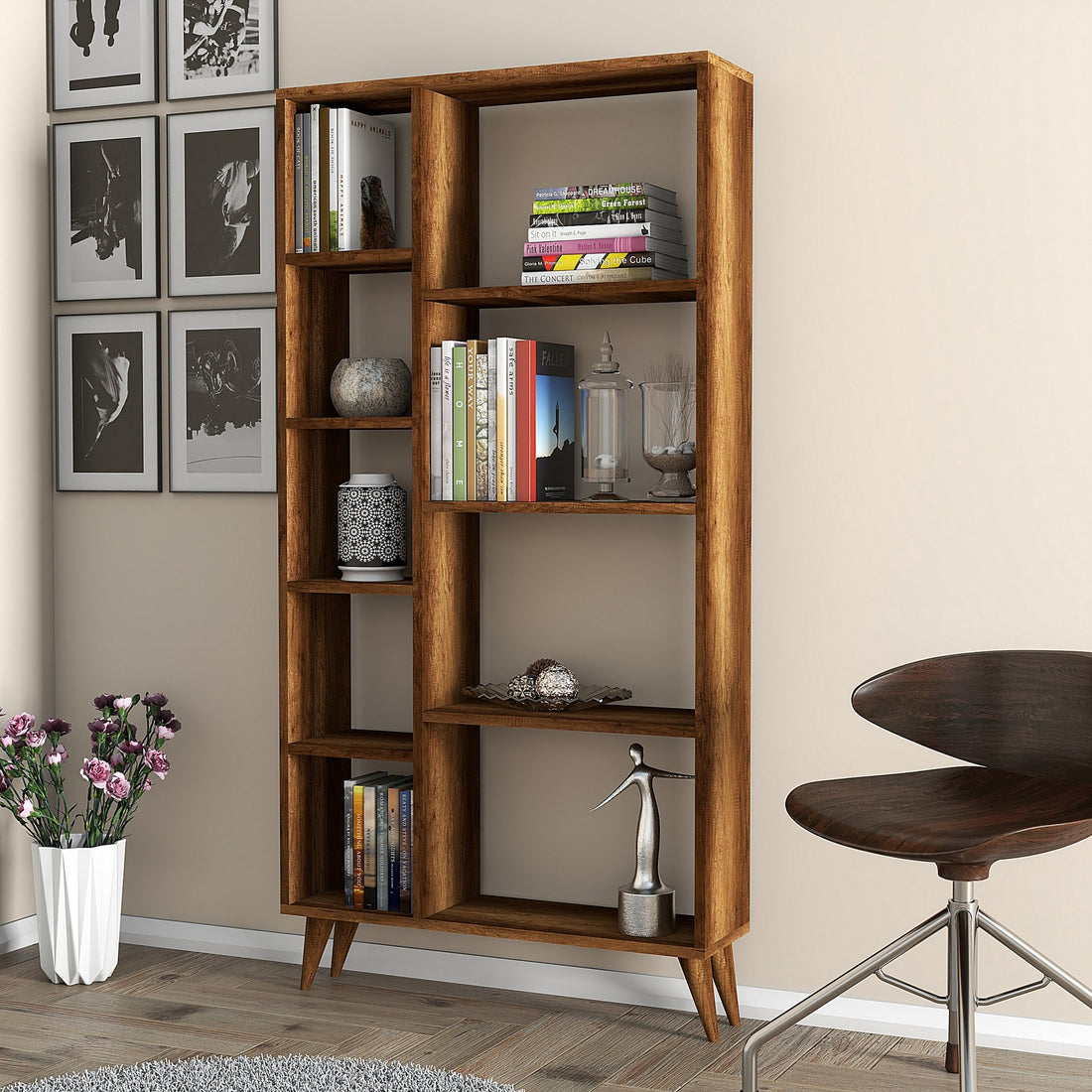 Meuble à chaussures Ferda Shoe Cabinet - Walnut