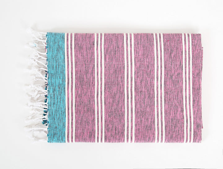 Fouta (serviette de plage) Diolet - Pink