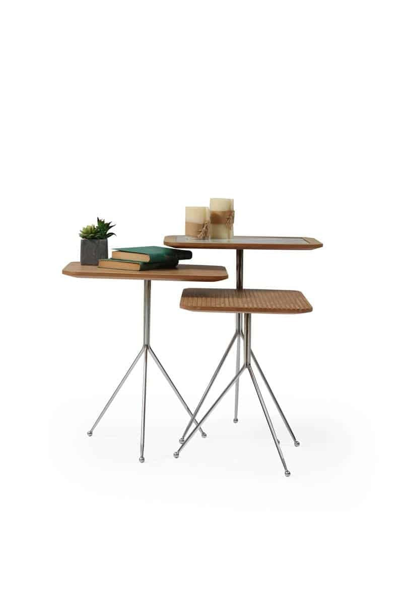 Diamond gigognes table (blanche)