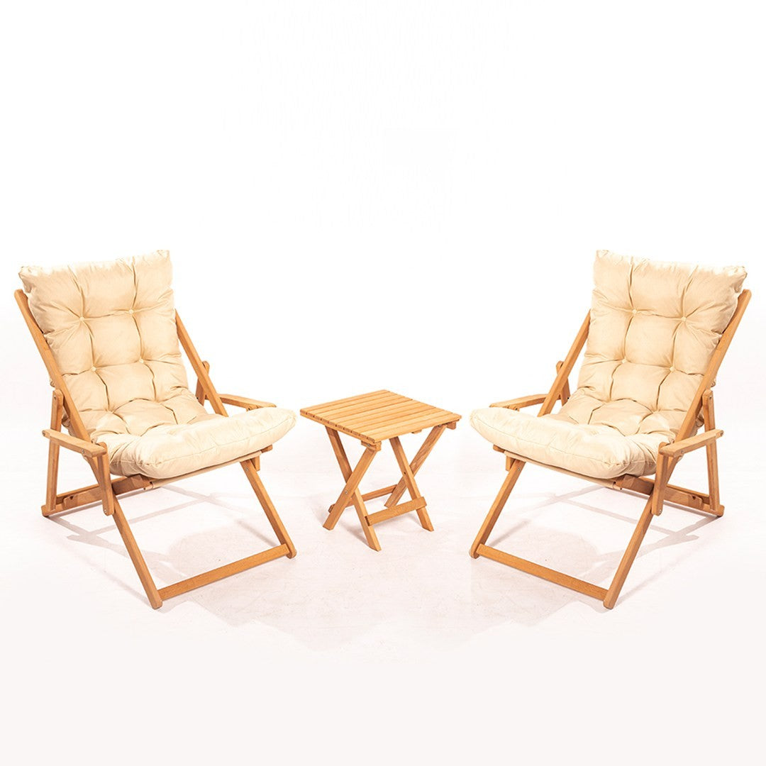 Ensemble de table et de chaises de jardin (3 pièces) MY005