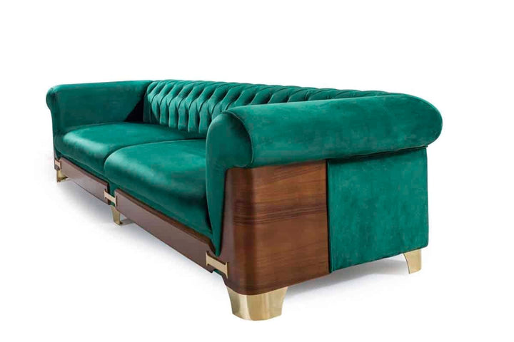 Nish Canapé 4 Places Vert