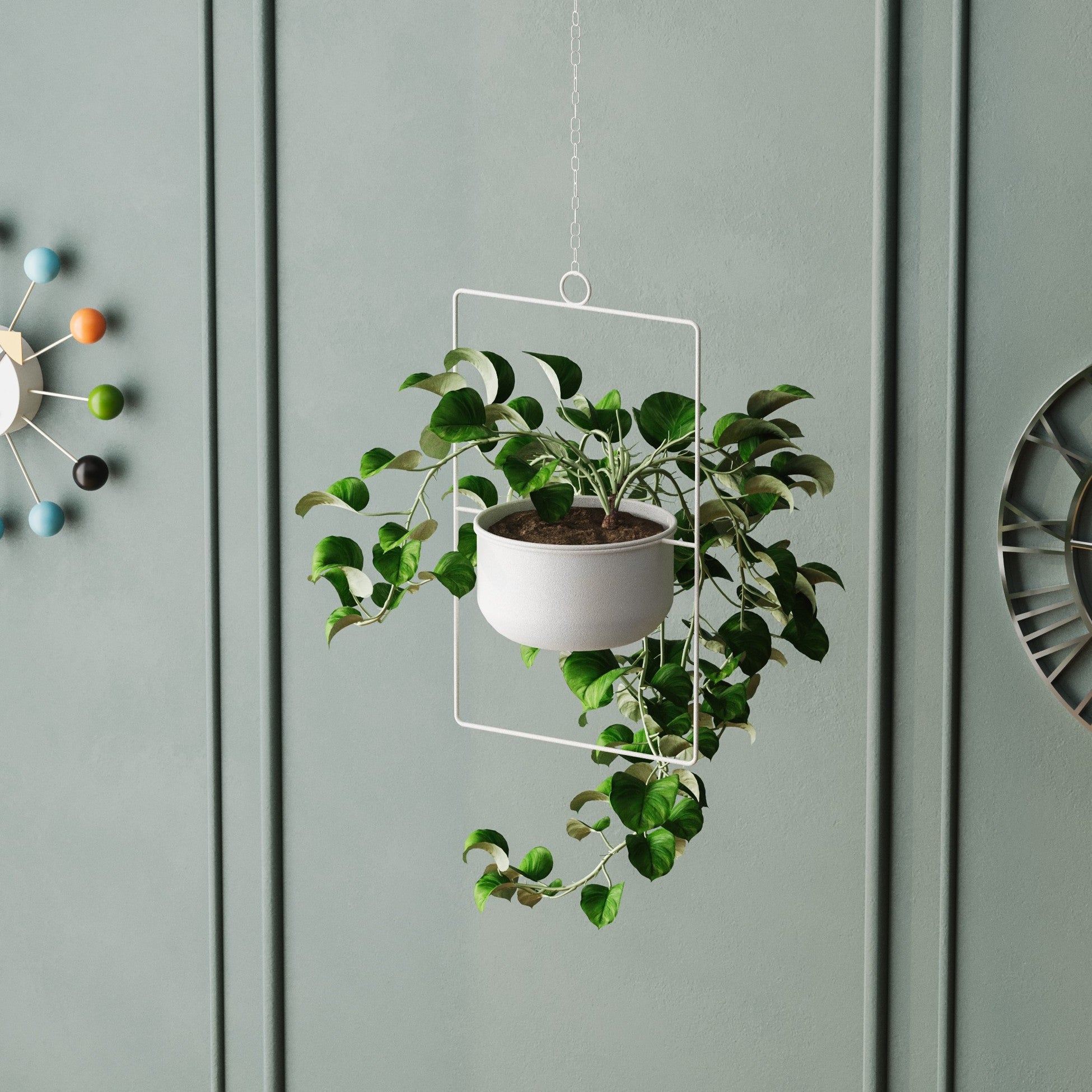 Pot décoratif Parapet - White