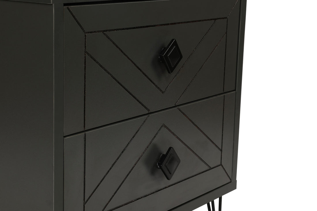 Table de chevet Luna - Anthracite