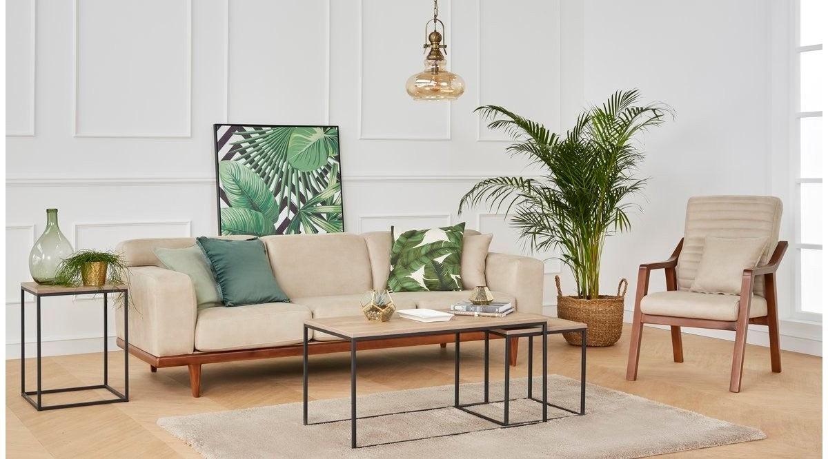 Table d'appoint Atlantis - Walnut