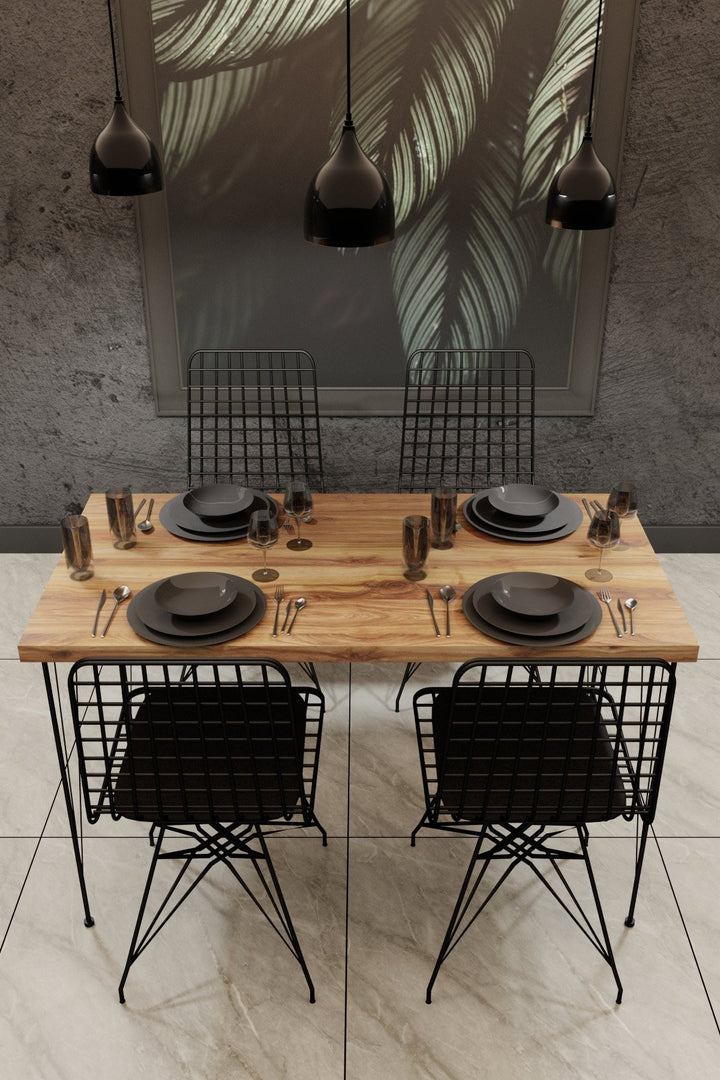 Ensemble de table et de chaises (5 pièces) Nmsymk001