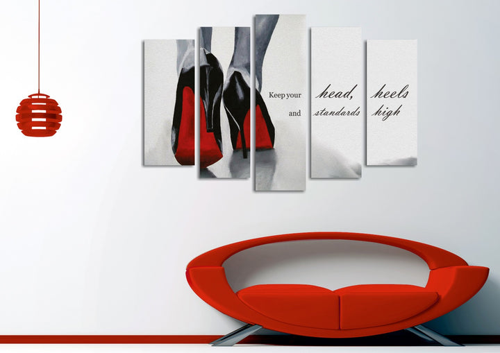 Peinture décorative en toile (5 pièces) BC047