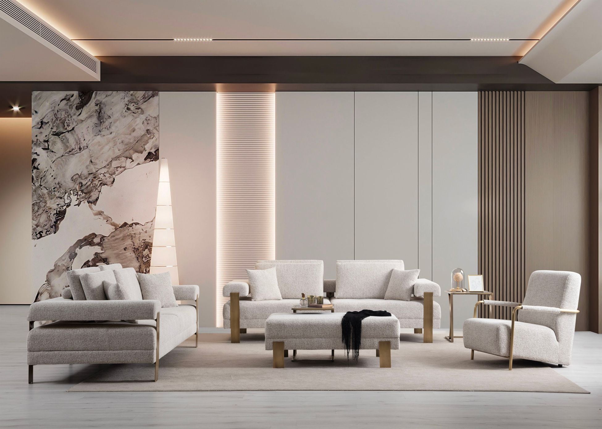 Deep Lıvıng Canapé 3 Places