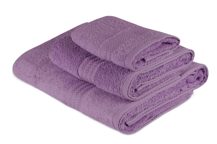 Ensemble de serviettes (3 pièces) Rainbow - Lilac