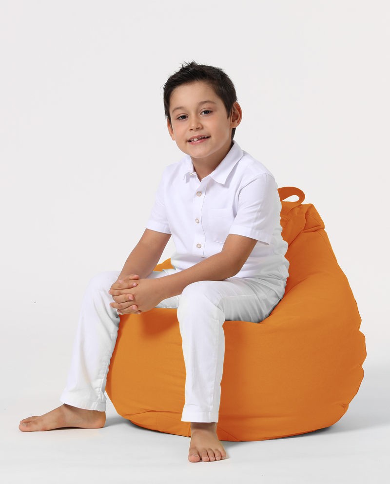 Pouf de jardin Premium Kids - Orange