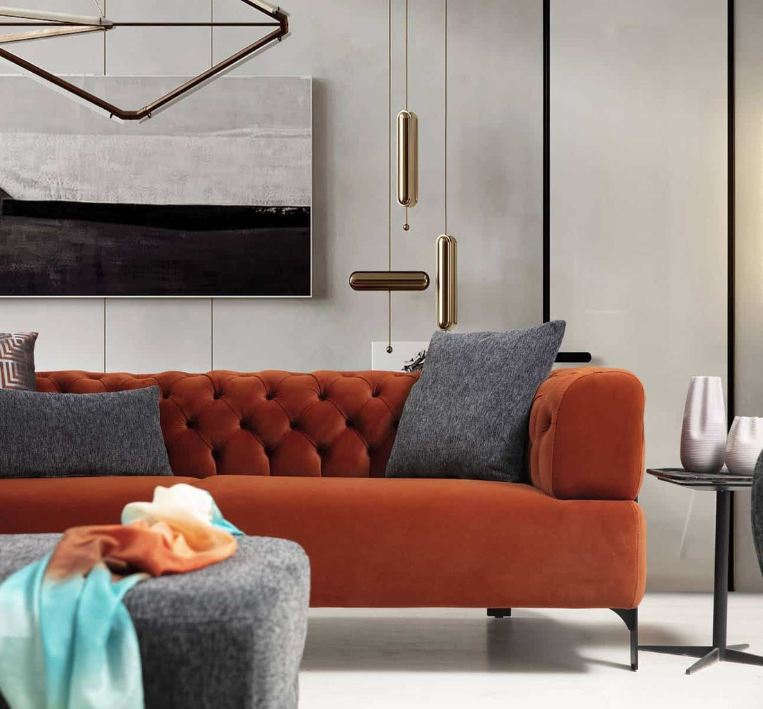 Cratos Canapé 3 Places (capitonné)