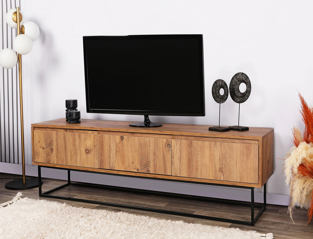 Meuble TV Lupin 140 - Walnut