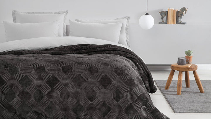 Harlow Plaid Gris