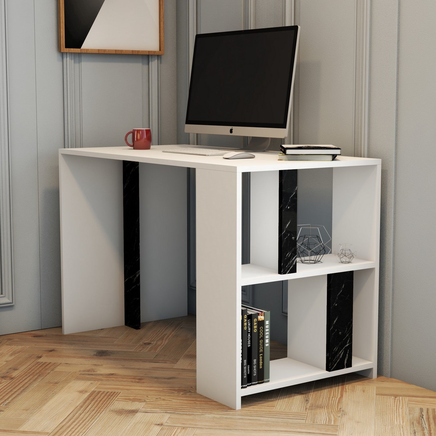 Bureau d'étude Lima - White, Black Marble