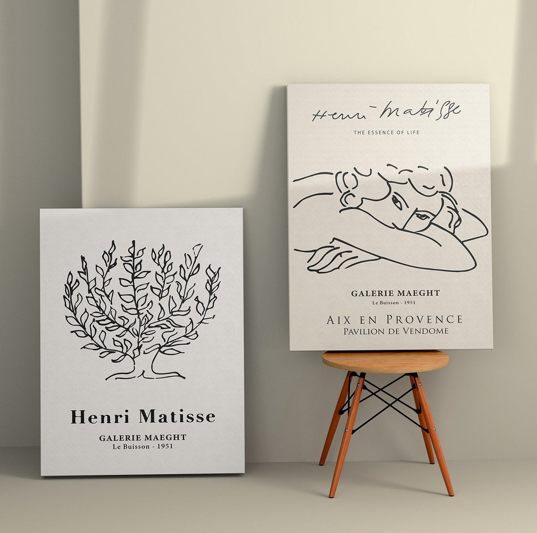 Peinture décorative en toile (2 pièces) 2KNV4275 - 50 x 70