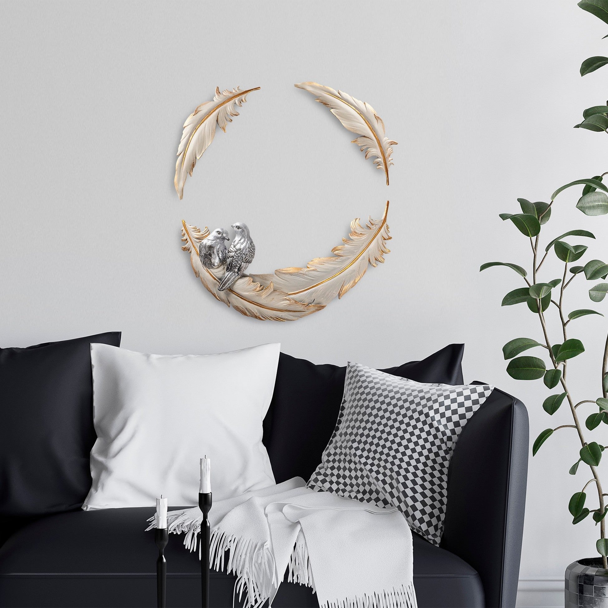 Accessoire mural décoratif Love Birds - 2