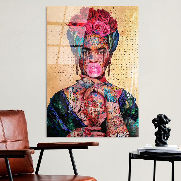 Peinture en verre trempé décoratif UV-722 70 x 100