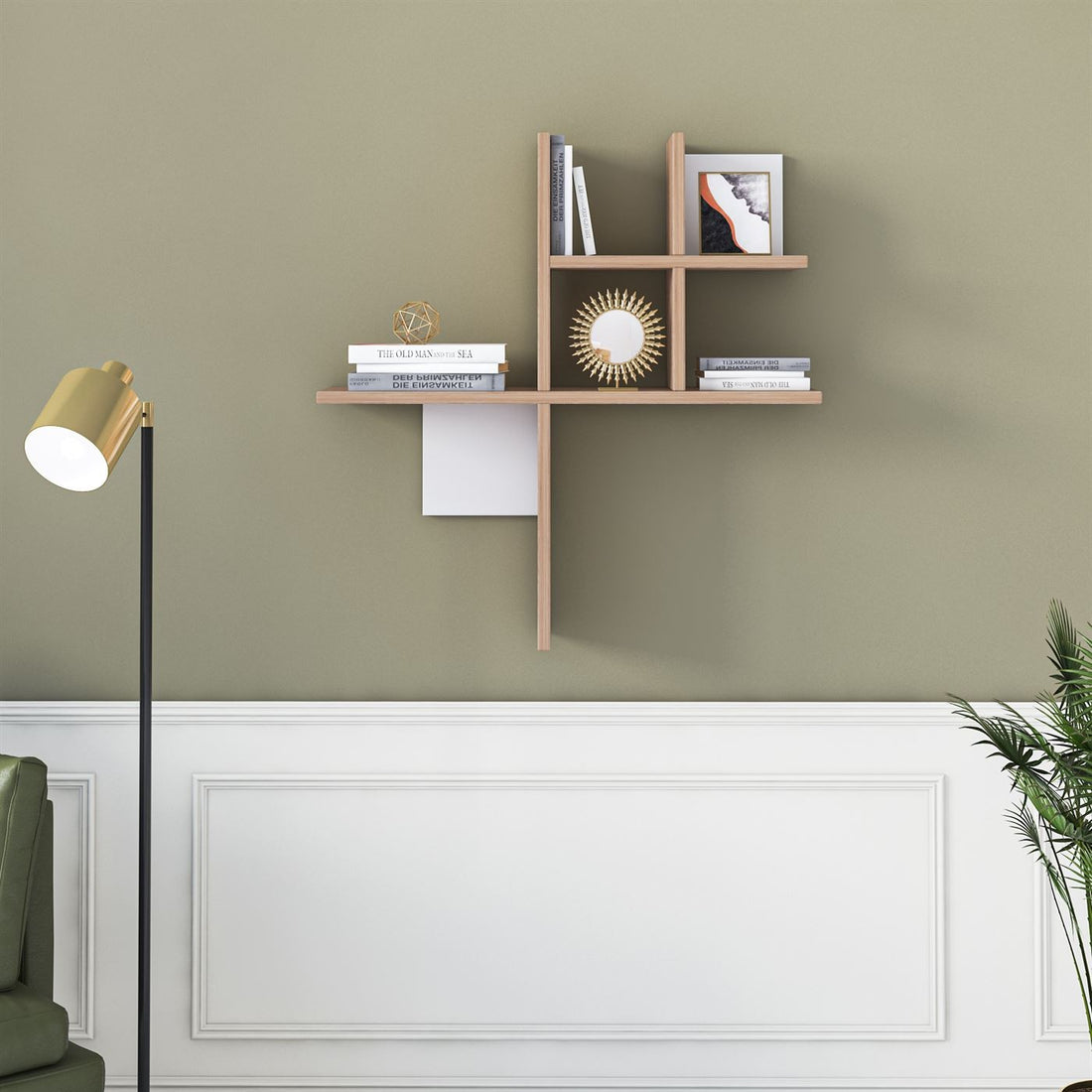 Balance Etagère murale en bois