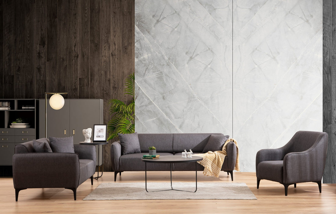 Fauteuil à oreilles Belissimo - Dark Grey