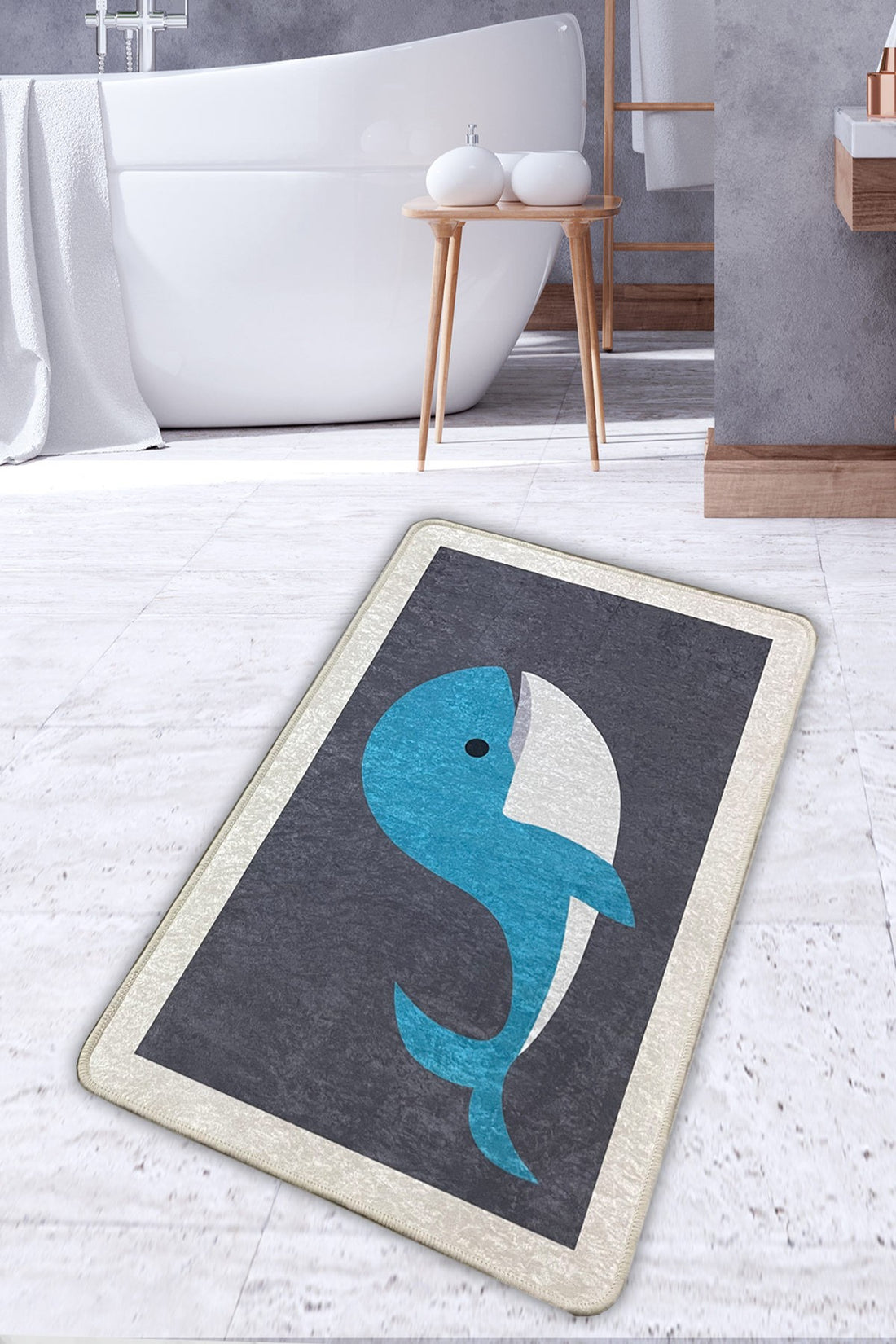 Tapis de bain Delfino