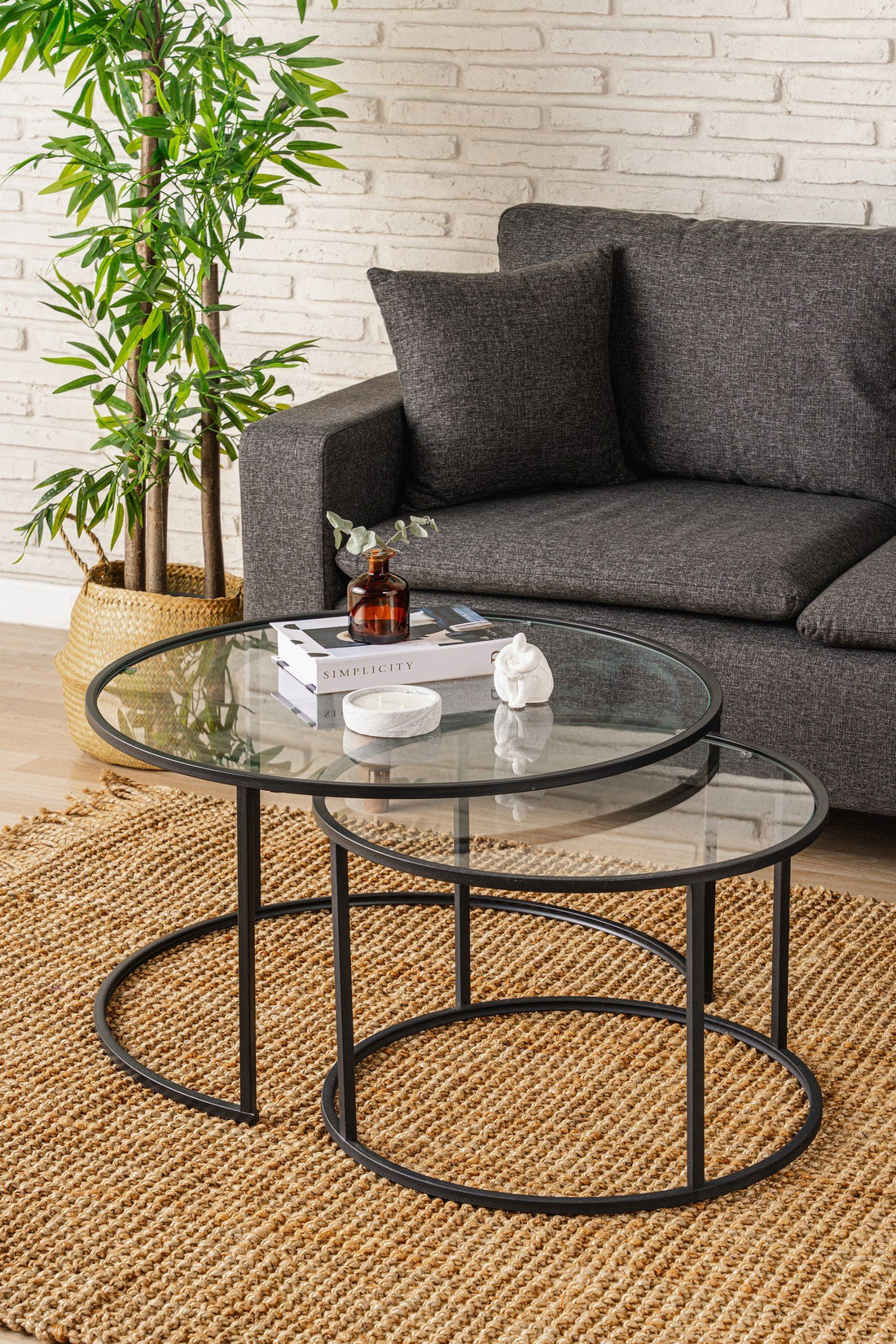Ensemble de table basse Belarus - Black