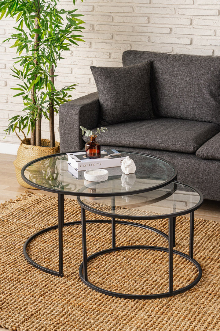 Ensemble de table basse Belarus - Black