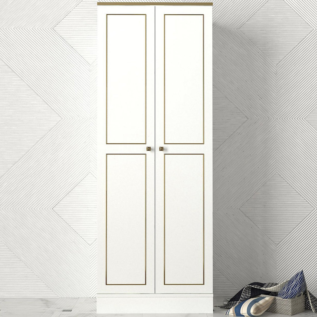Armoire Ravenna 2 Kapılı - White