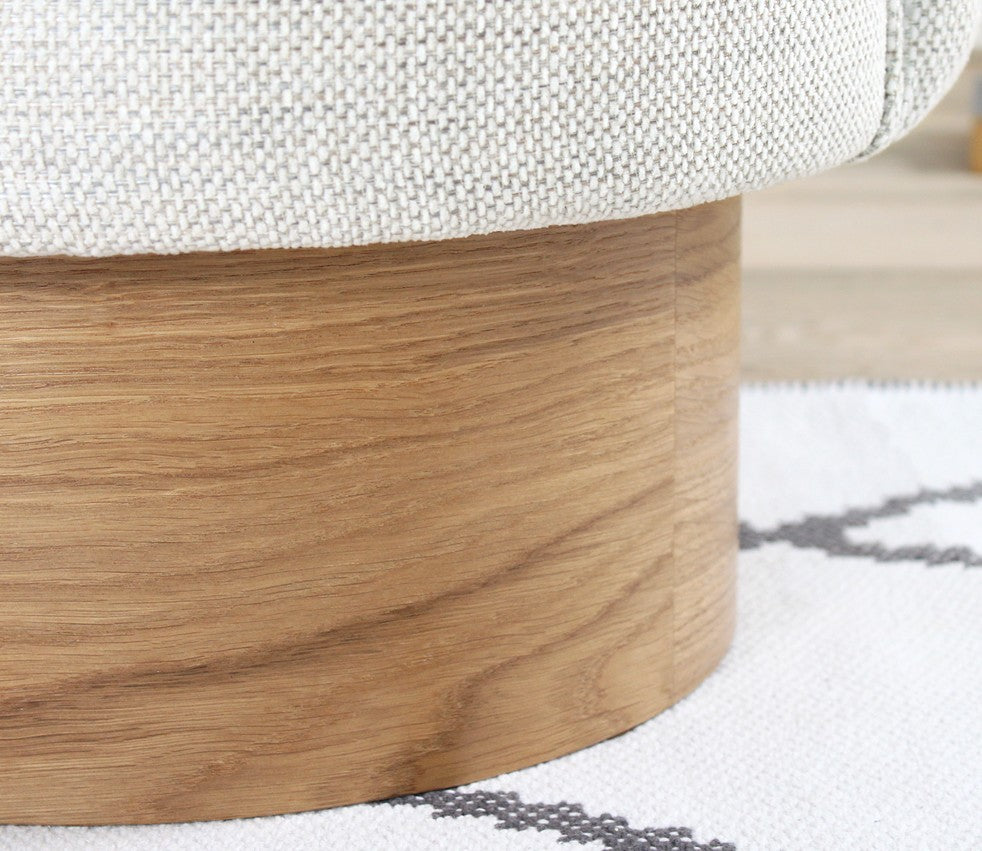 Pouf Barren Puf - Light Grey
