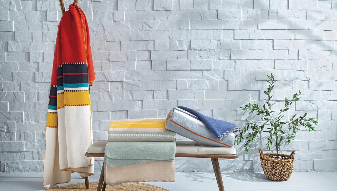 Massima Plaid en Coton Rouge