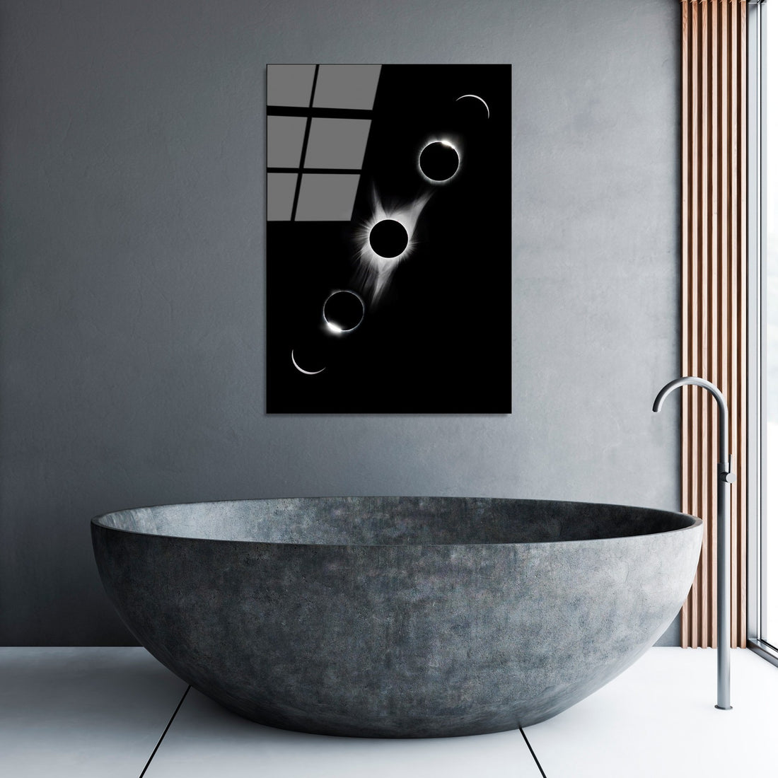 Peinture en verre trempé décoratif UV-197 70 x 100