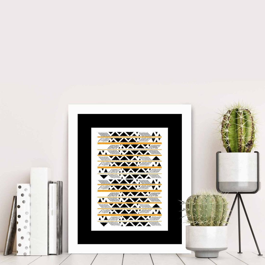 Peinture mdf encadrée décorative BCT-058