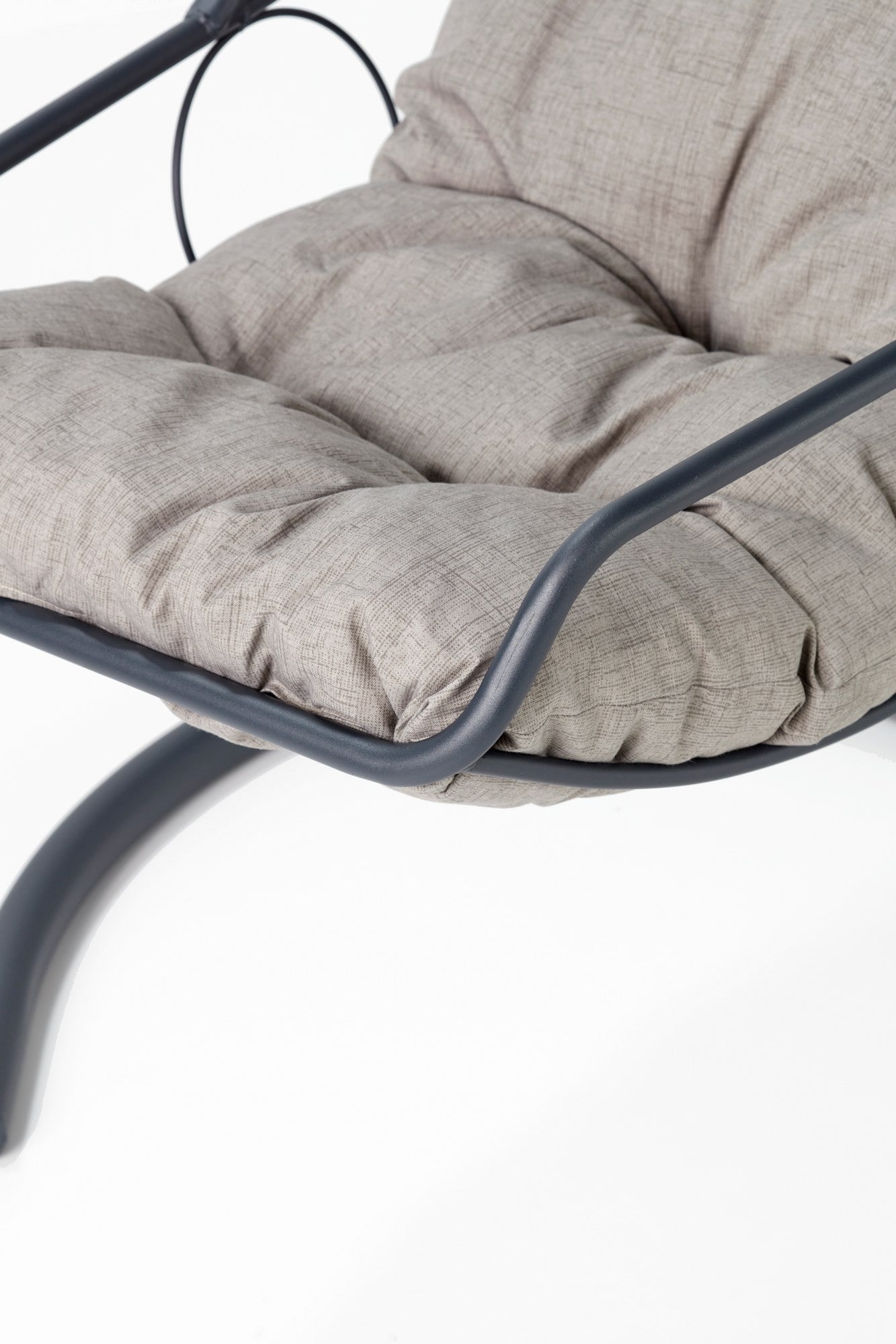 Chaise de balançoire unique de jardin Çalı - Anthracite, Grey