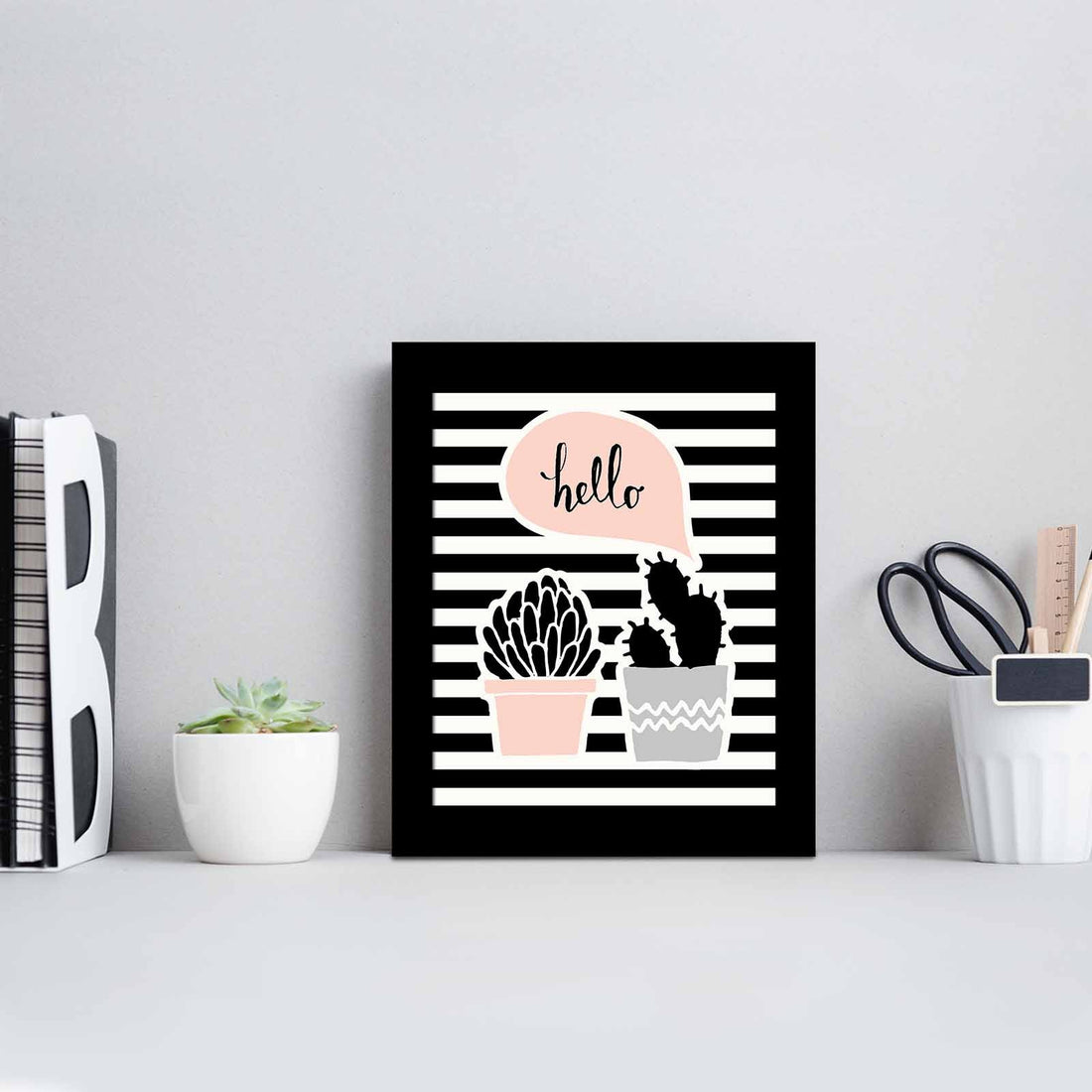 Peinture mdf encadrée décorative SCT-061