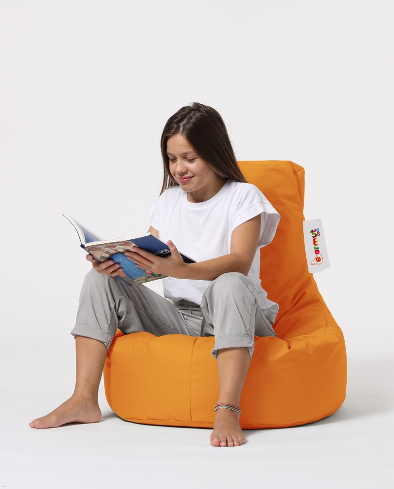 Pouf de jardin Lina - Orange