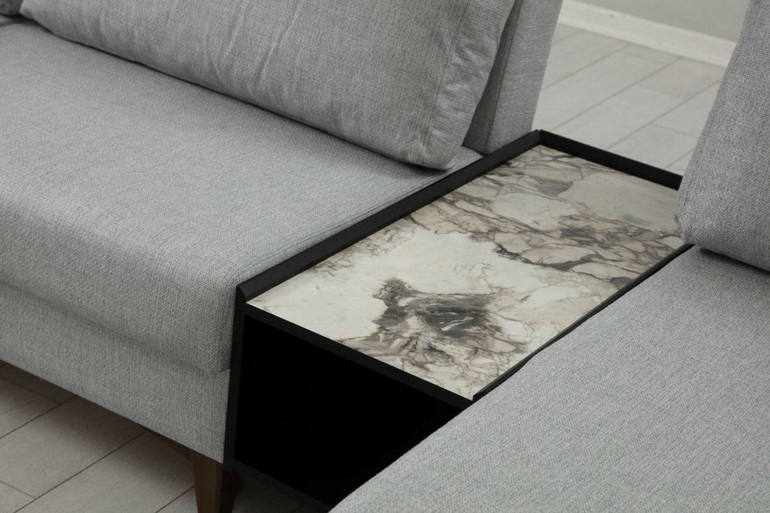 Canapé Kristal Rest Marble Set - Light Grey