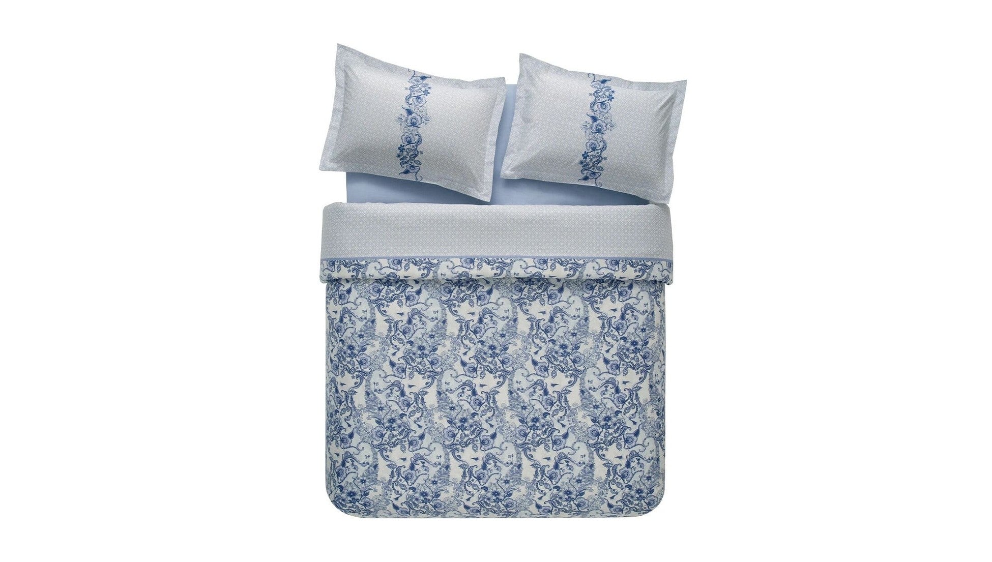 Marinella Parure de Lit Bleu