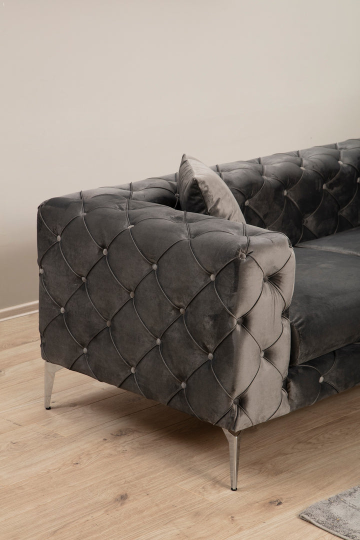 Canapé à 3 places Como 3 Seater - Anthracite