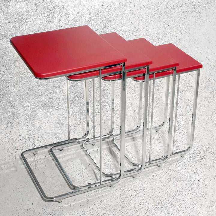 Vegas Table Gigognes Rouge