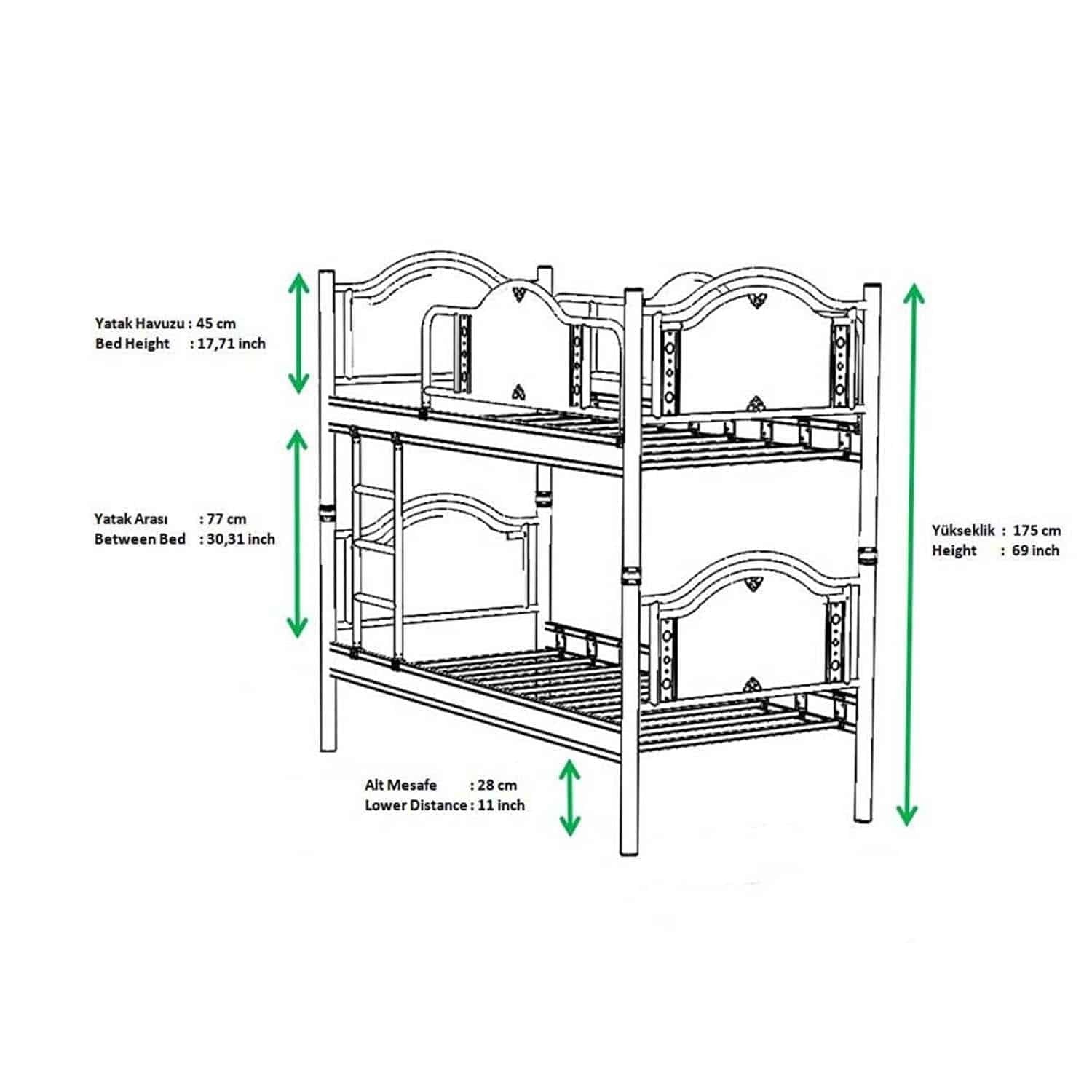 Avangard Lits superposés séparables 2