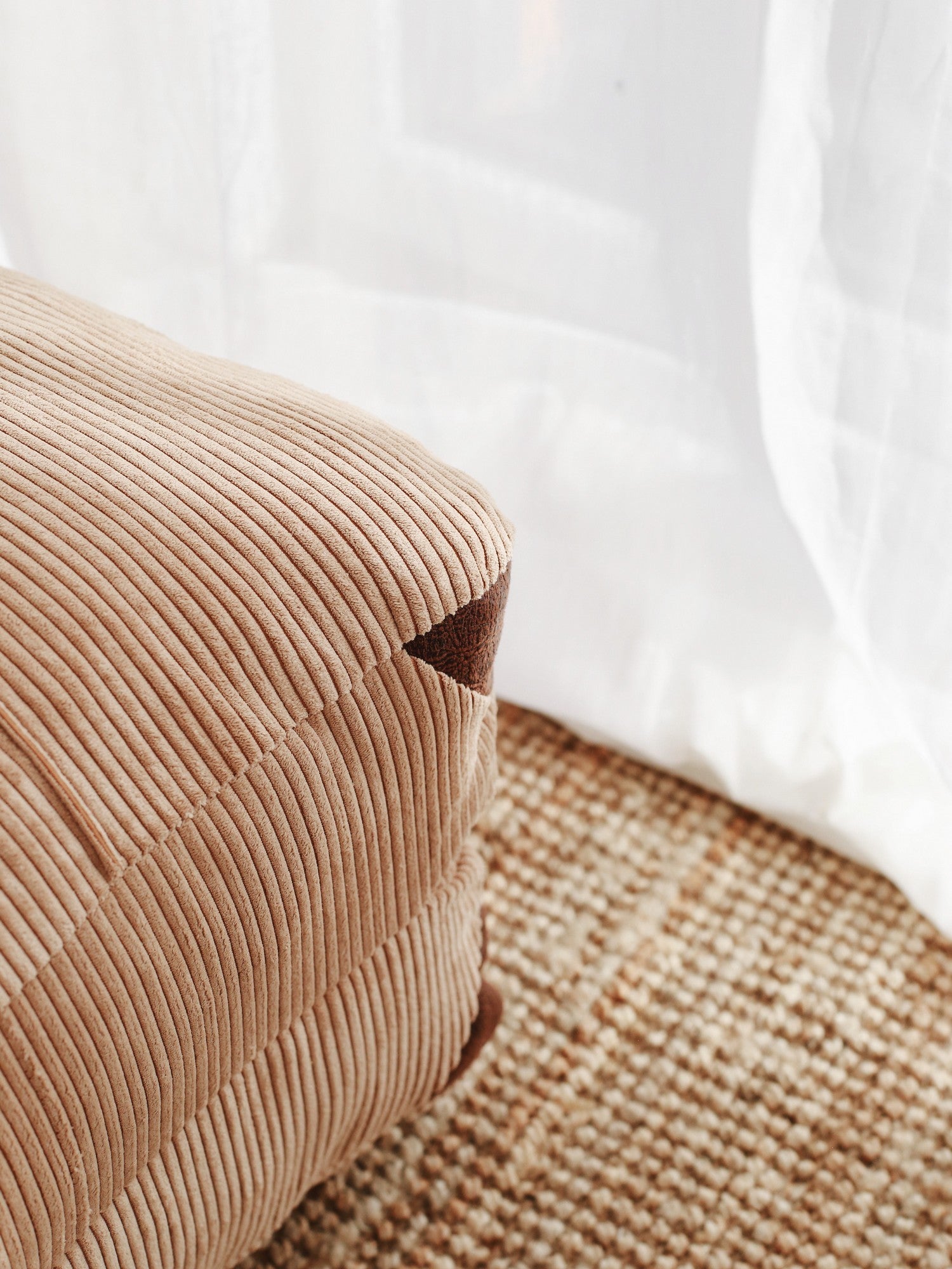 Canapé-lit 1 place Fold Kadife - Camel