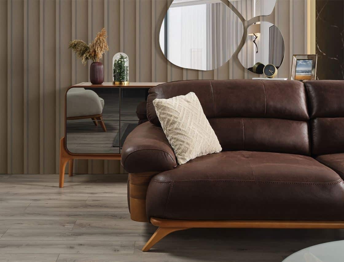 Nirvana Canapé 3 Places Marron