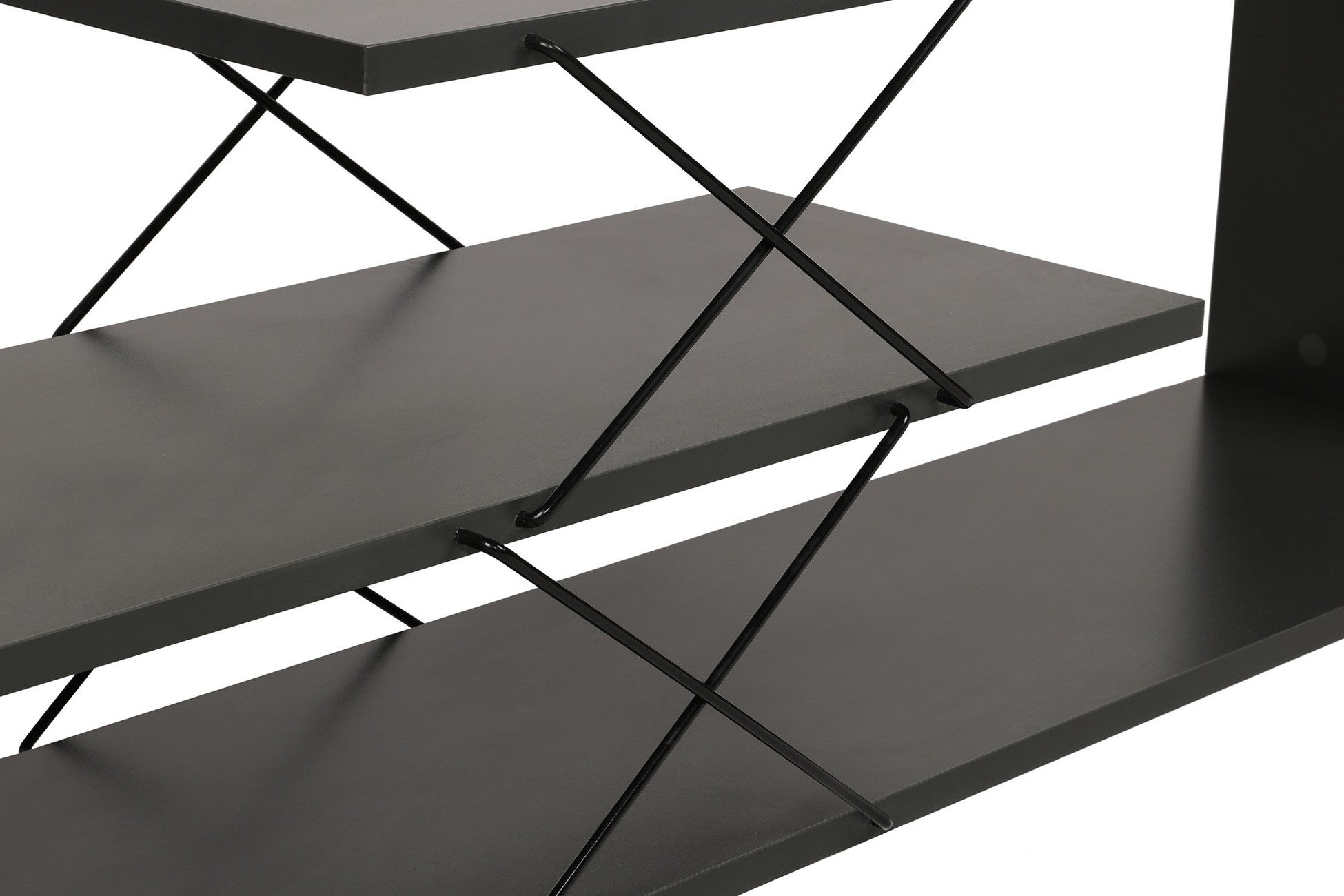 Meuble TV Zigzag - Anthracite