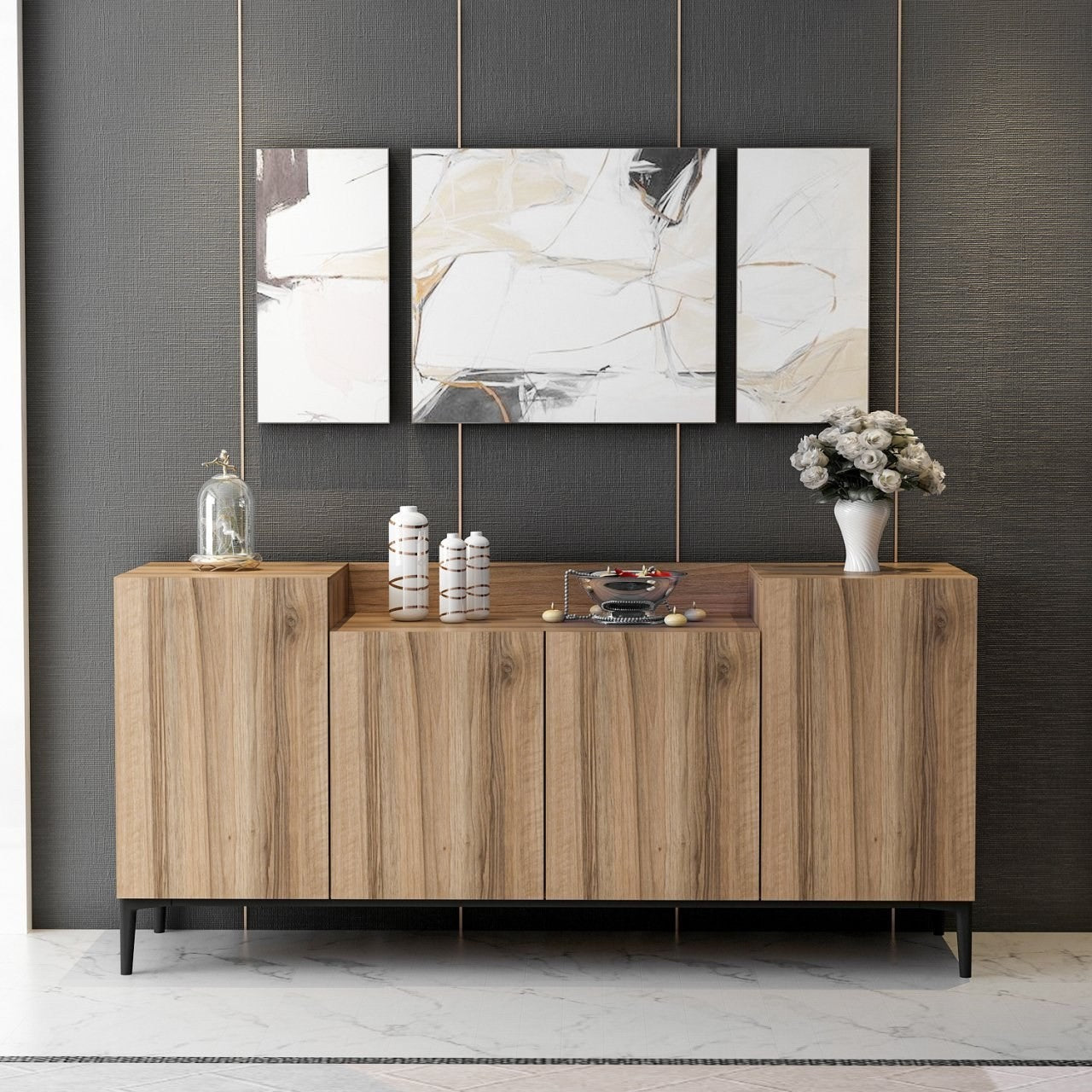 Console Ellaria - Walnut