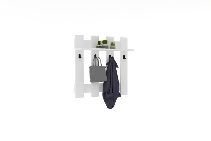 Crochet mural Carina - White