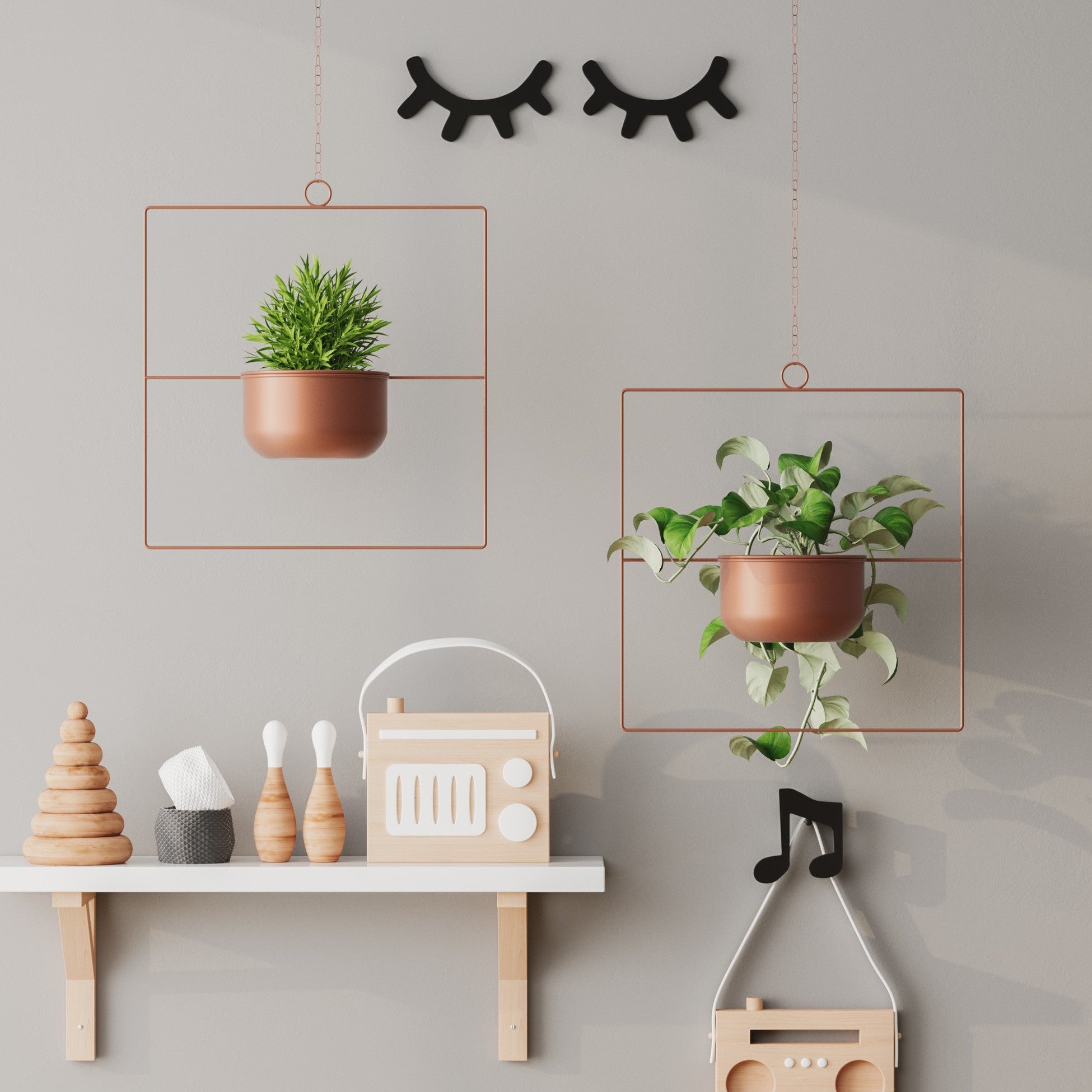 Pot décoratif Pandantif - Copper