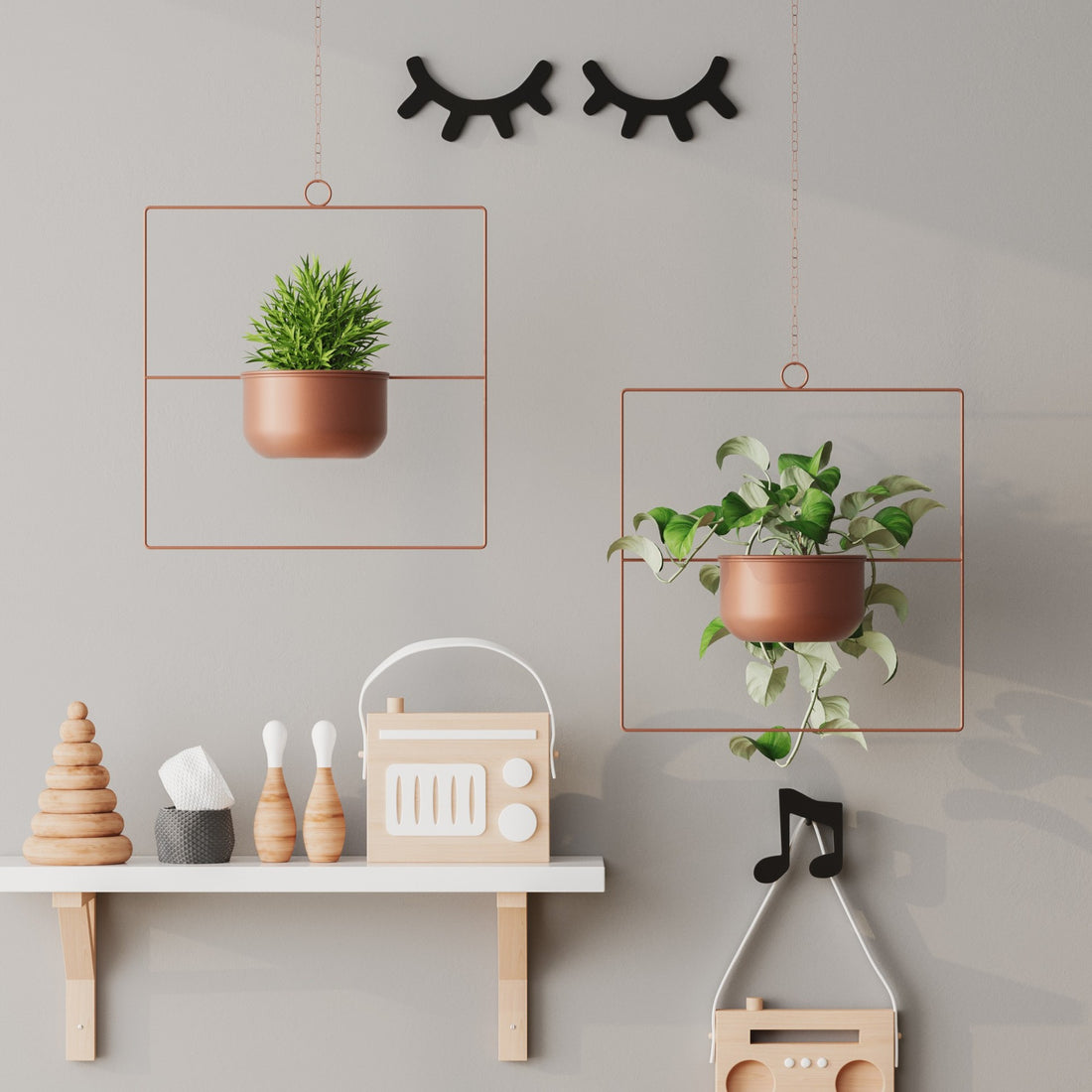 Pot décoratif Pandantif - Copper