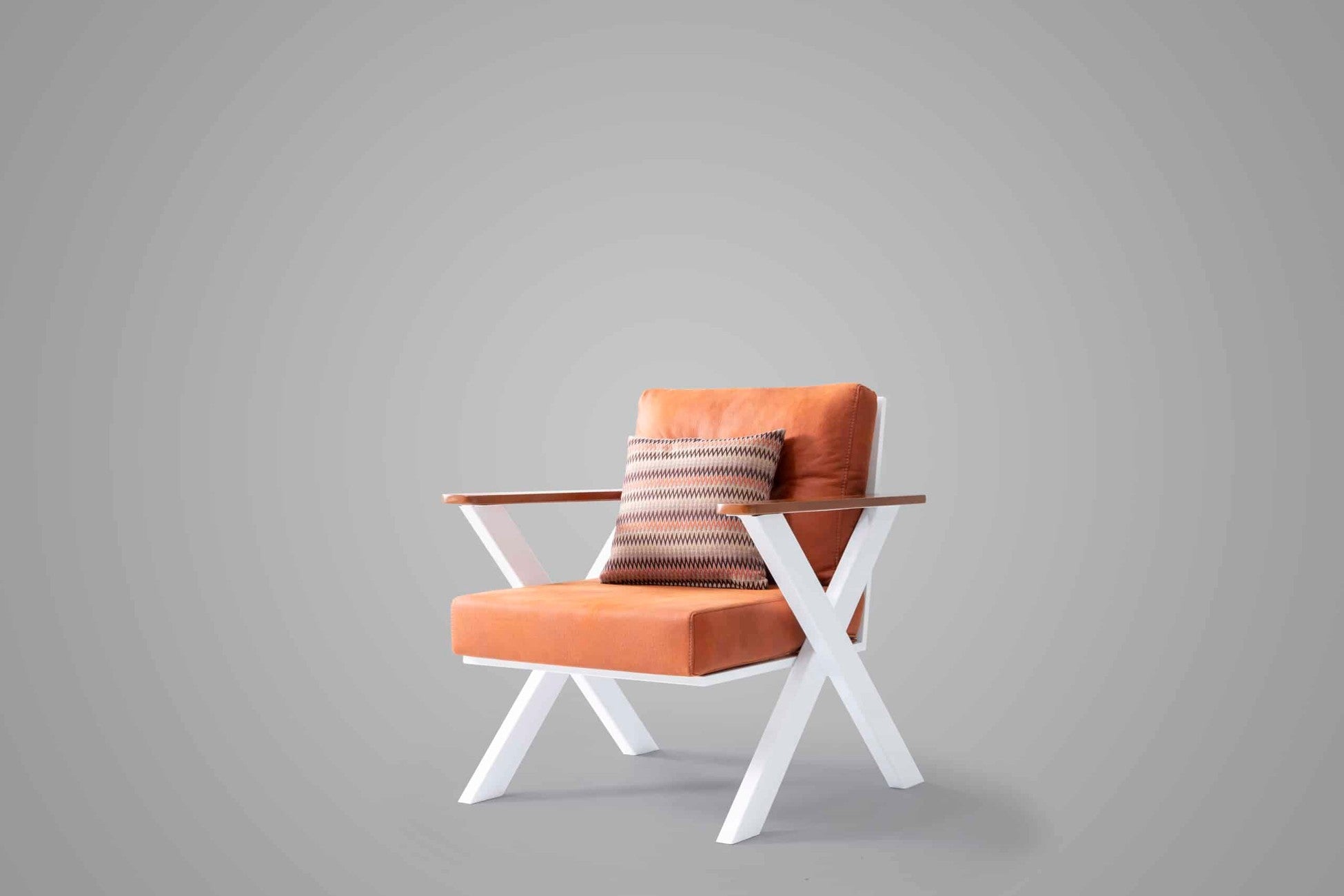 Salon de jardin avec coussins &amp; table basse Delux