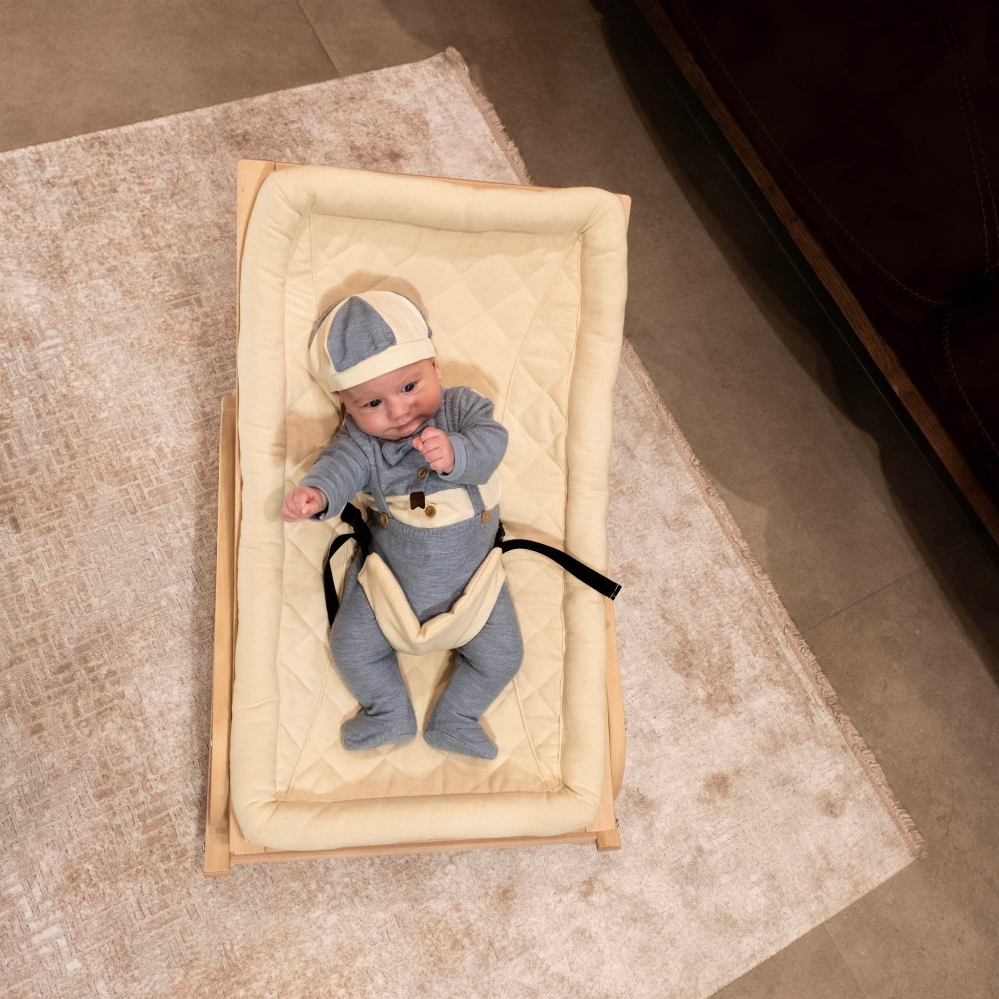 Transat bébé bois ajustable