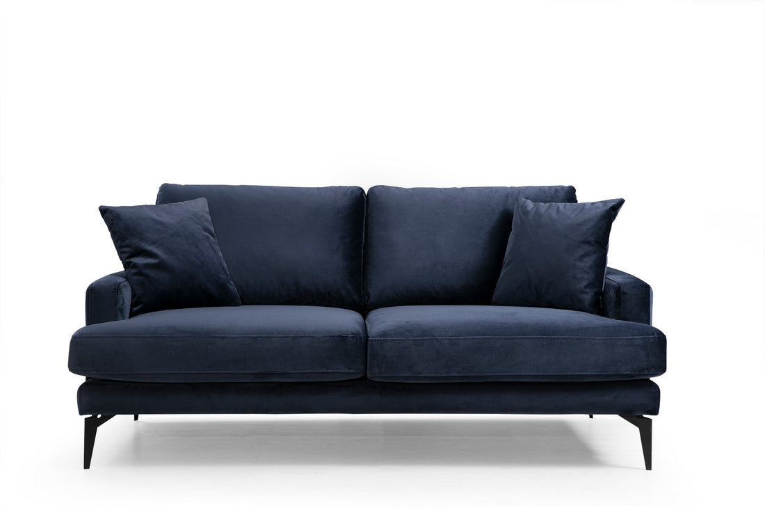 Canapé à 2 places Papira 2 Seater - Navy Blue