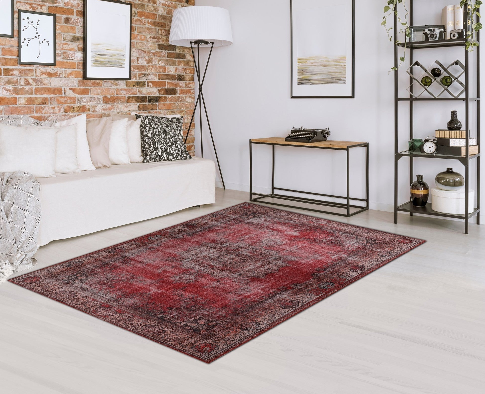 Tapis (210 x 310) Blues Chenille - Red AL 119